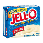 Jell-o Pudding & Pie Filling Instant Cheesecake Sugar Free & Fat Free Left Picture